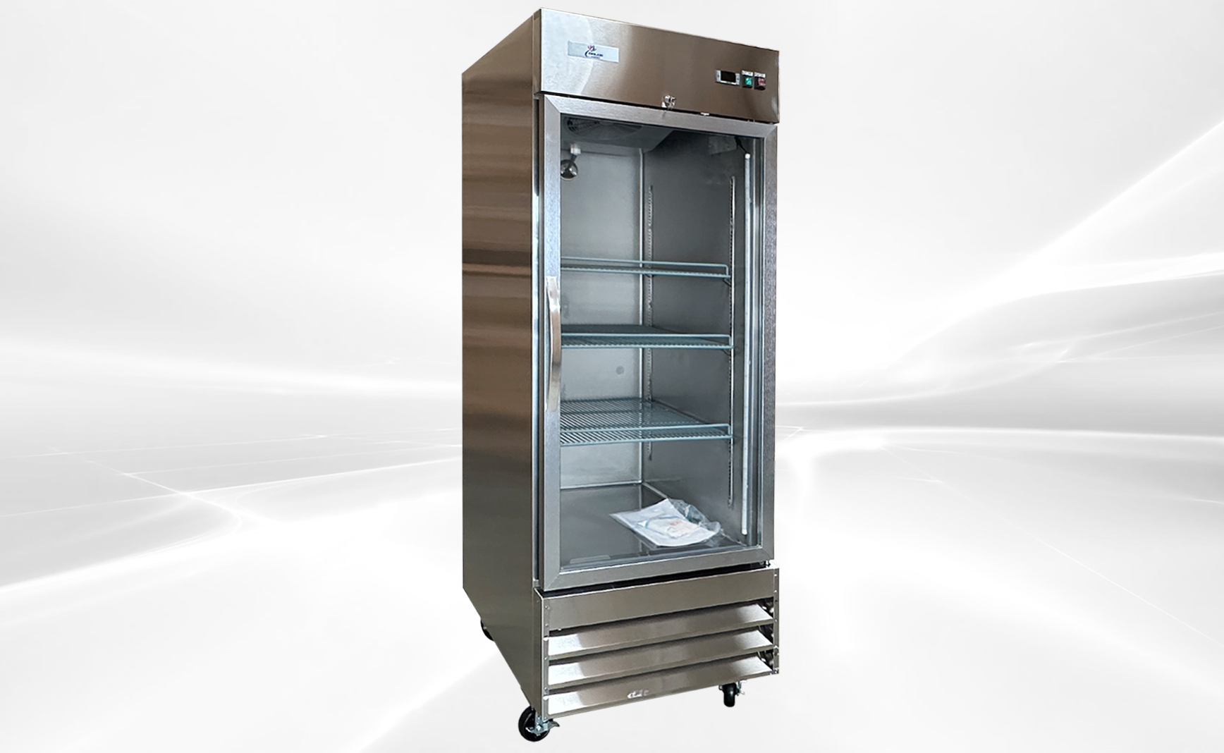 Single Glass-Door Commercial Freezer Rental
