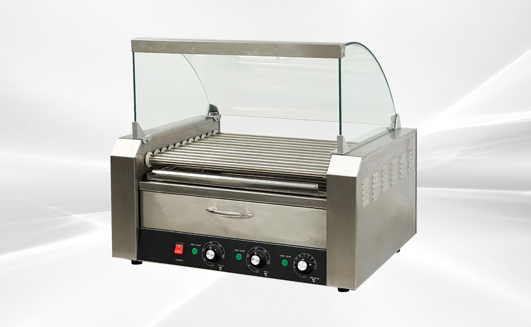 30-Dog Roller Grill with Bun Warmer Rental