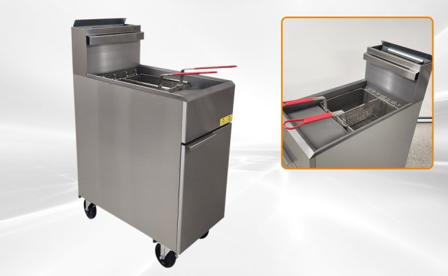 40-Pound Natural-Gas Deep Fryer Rental