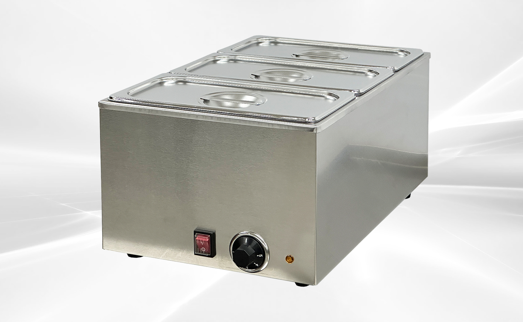 Three-Pan Countertop Food Warmer Rental